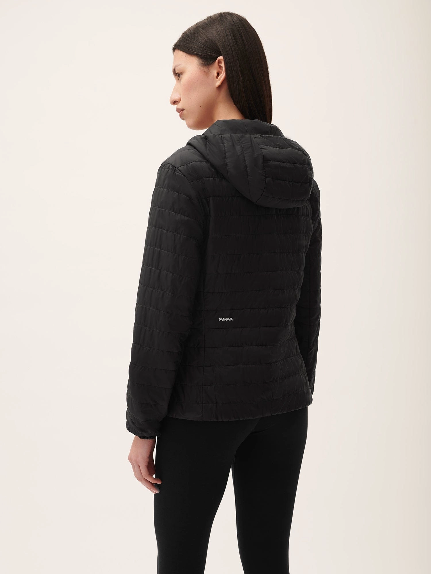 Womens Flower-Warmth Lite Jacket—Black