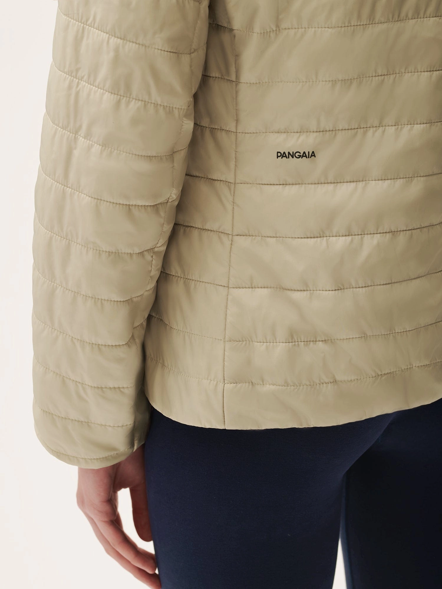 Womens Flower-Warmth Lite Jacket—Wheat Beige