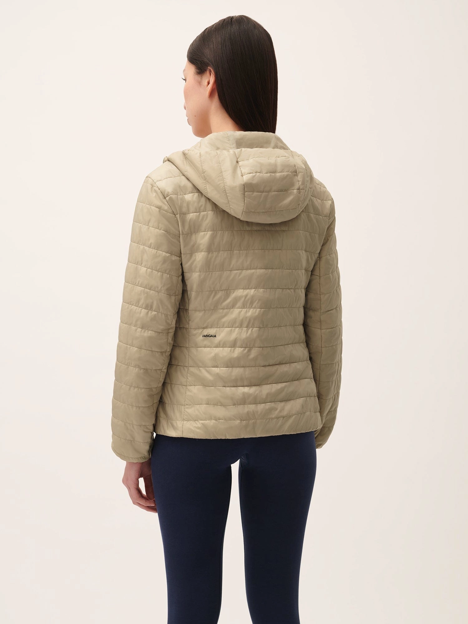 Womens Flower-Warmth Lite Jacket—Wheat Beige