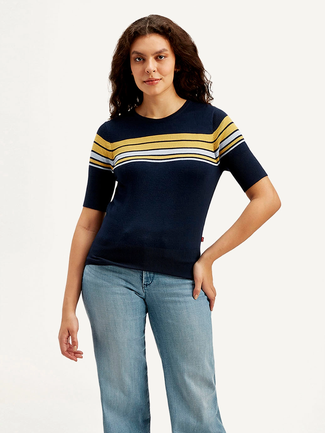 Women's Striped Slim Fit T-shirt