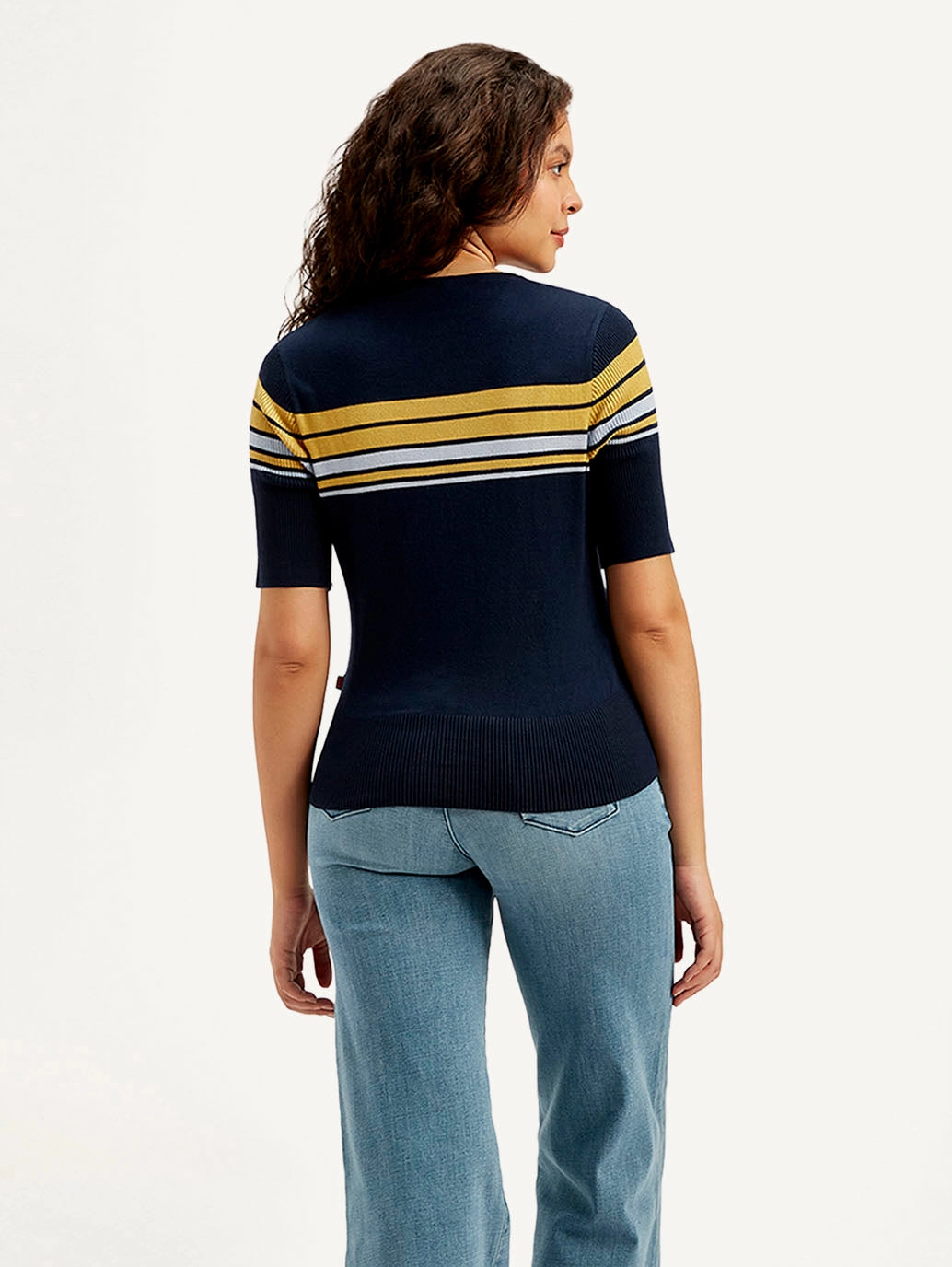 Women's Striped Slim Fit T-shirt