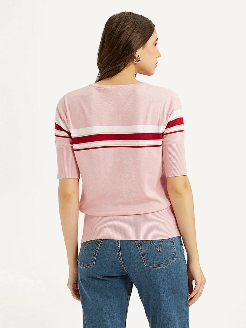 Women's Striped Slim Fit T-shirt