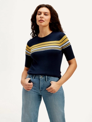 Women's Striped Slim Fit T-shirt