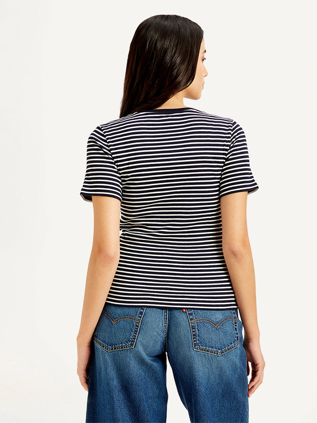 Women's Striped Slim Fit T-Shirt