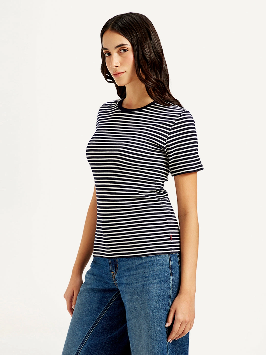 Women's Striped Slim Fit T-Shirt