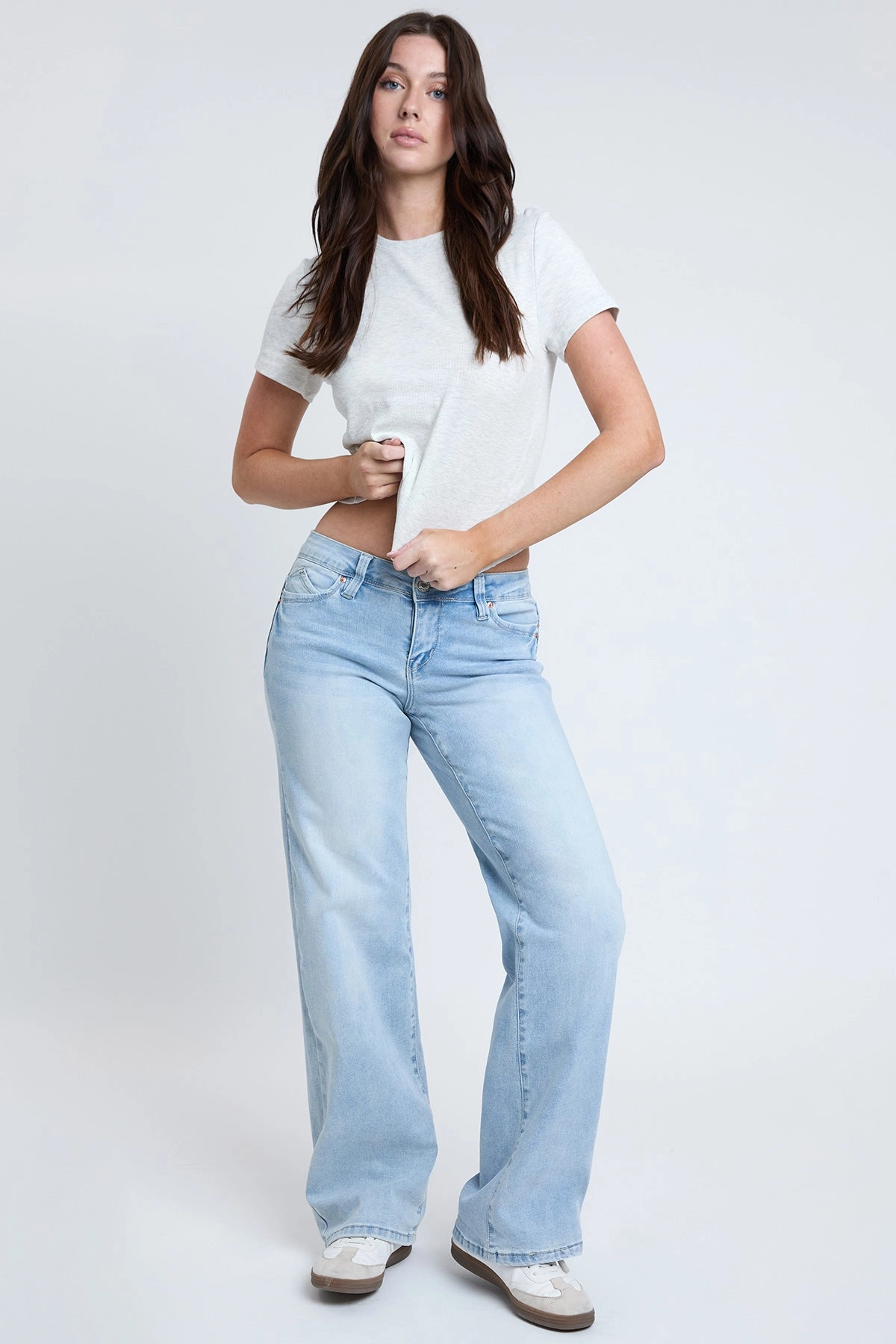Women’s Sustainable WannaBettaButt Low Rise Wide Leg Jeans