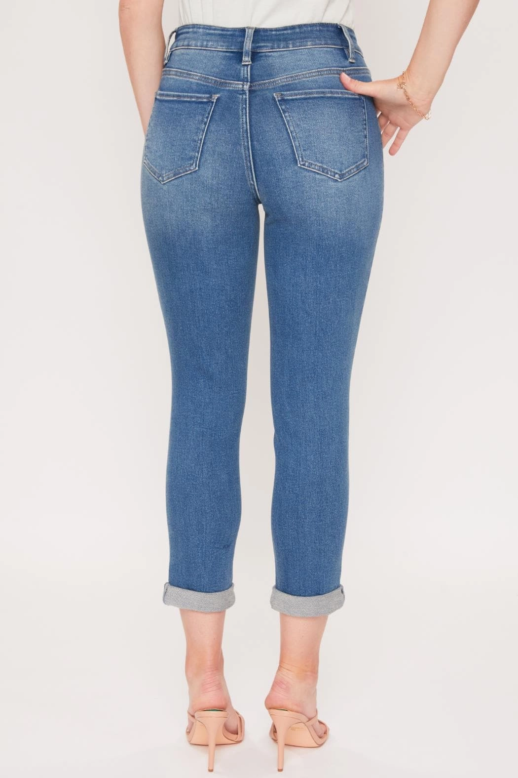 Women's Vintage 5 Pocket Slim Straight Cuff Jean