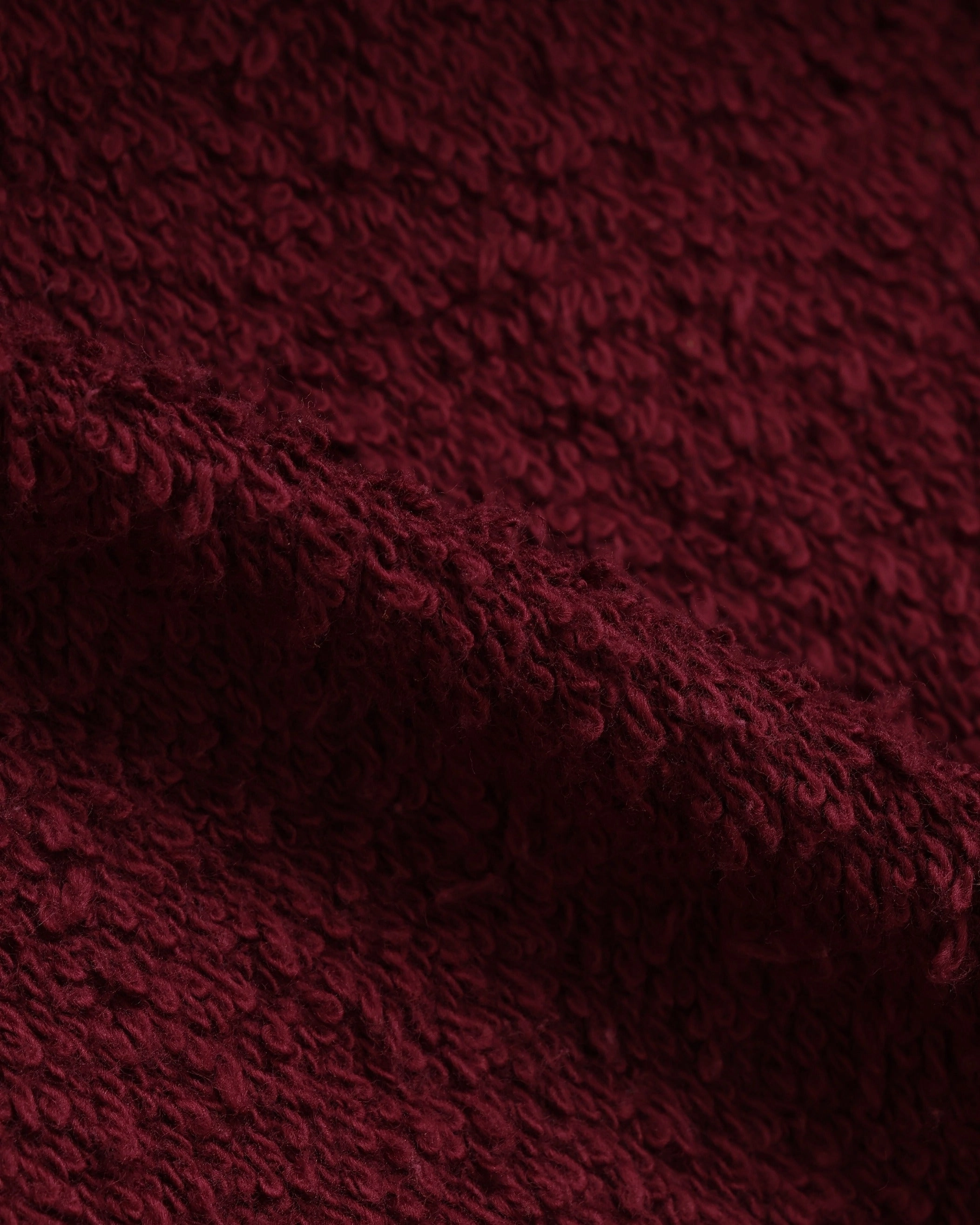 Wonder Looper Super Looper French Terry Sweat Shorts - Burgundy