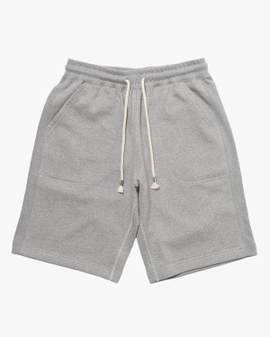 Wonder Looper Super Looper French Terry Sweat Shorts - Heather Grey