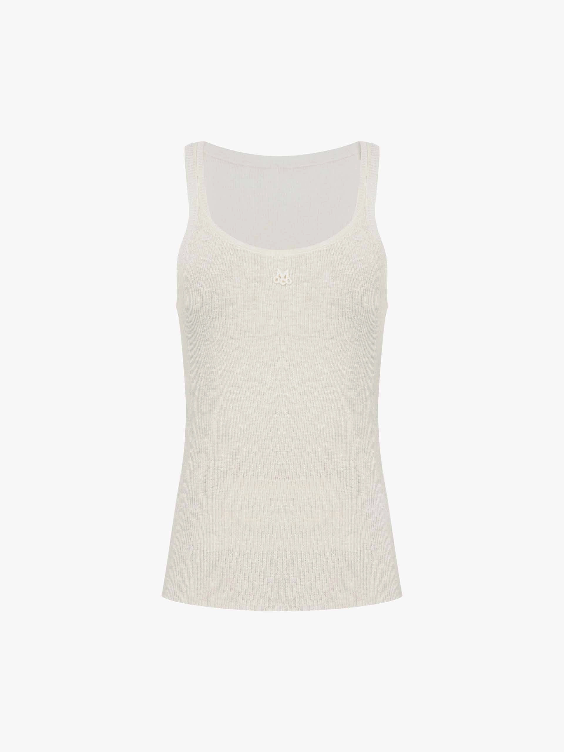 Wool Blend Knit Tank