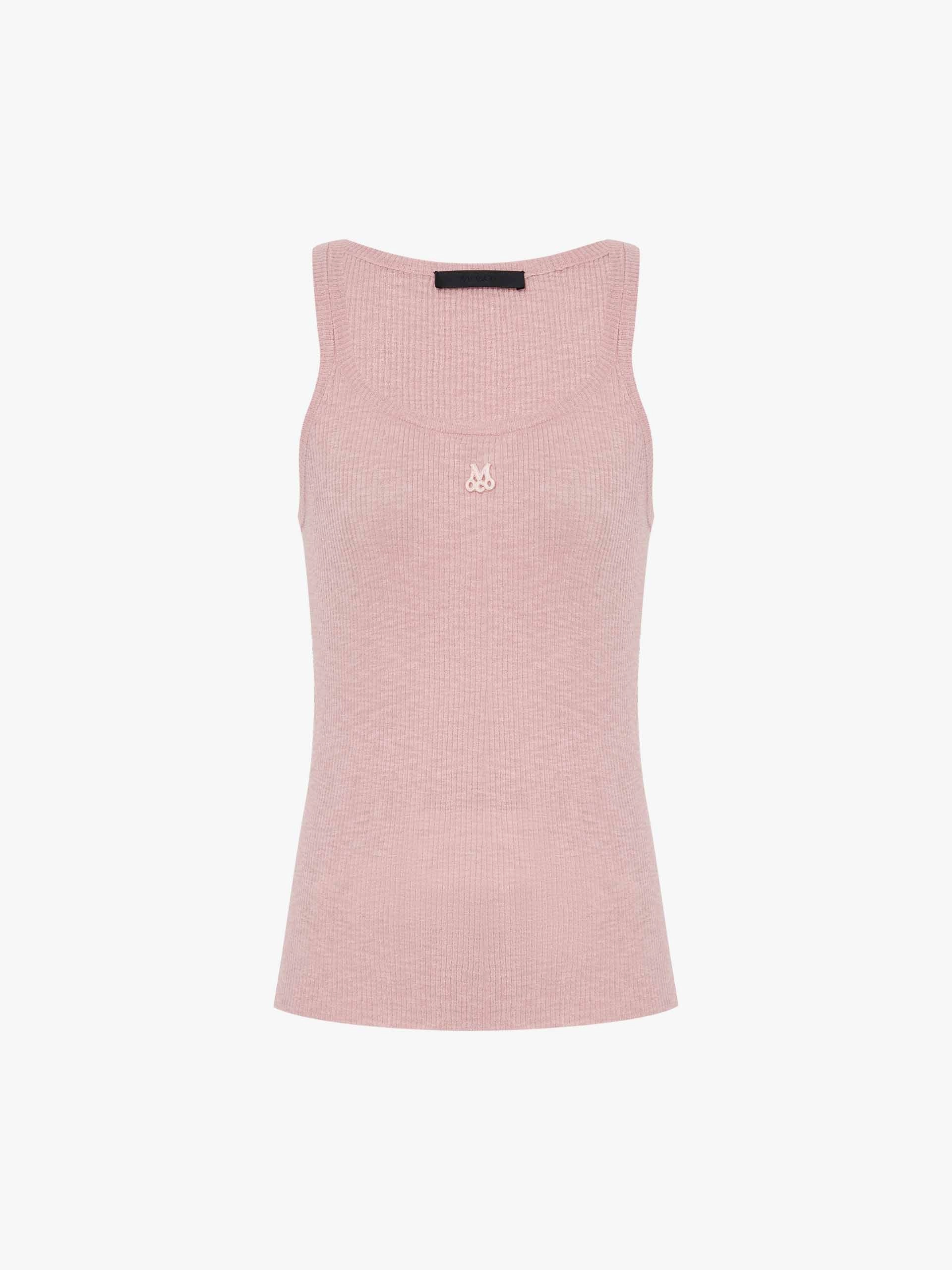 Wool Blend Knit Tank