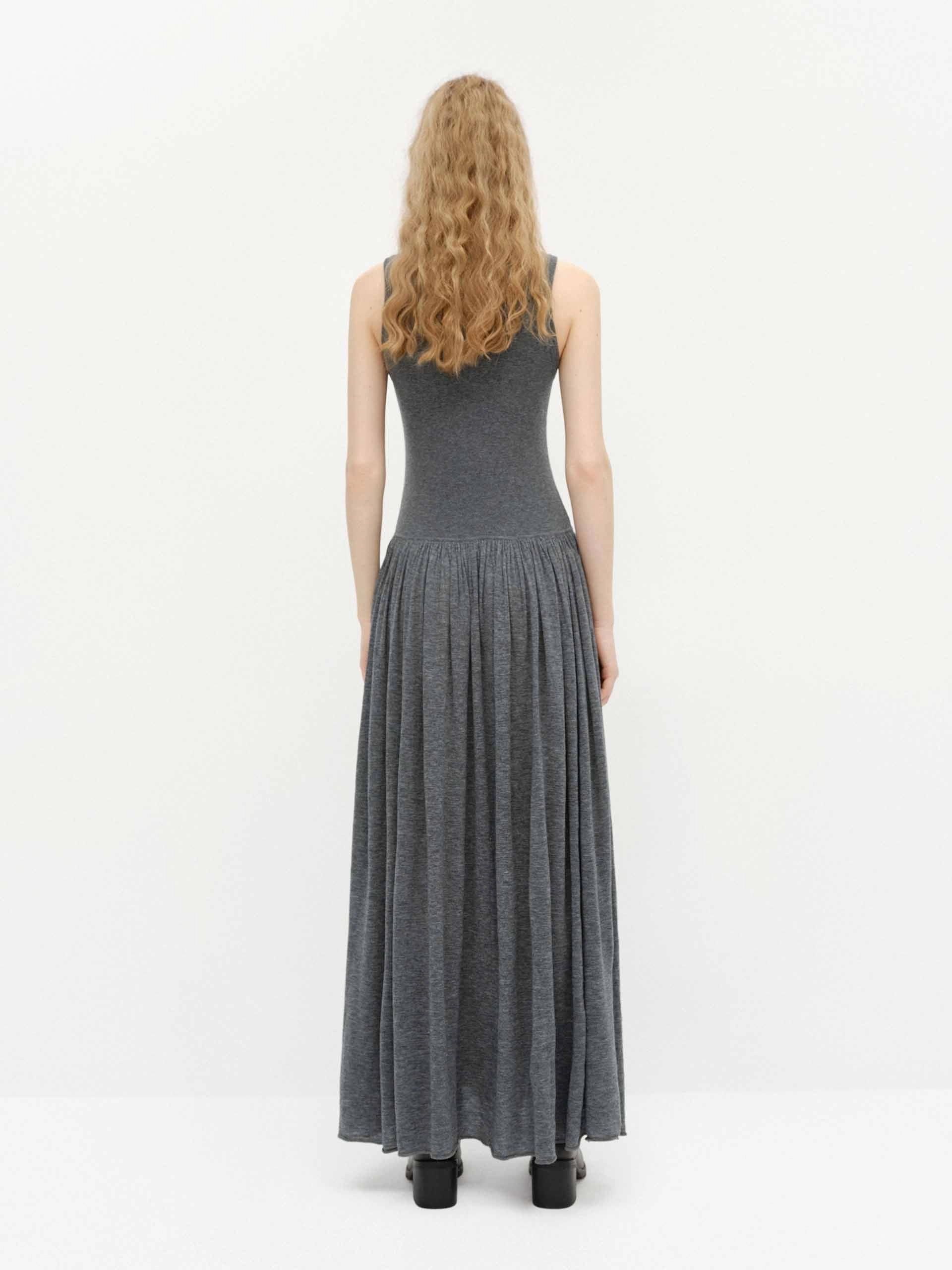 Wool Blend Tank Dress