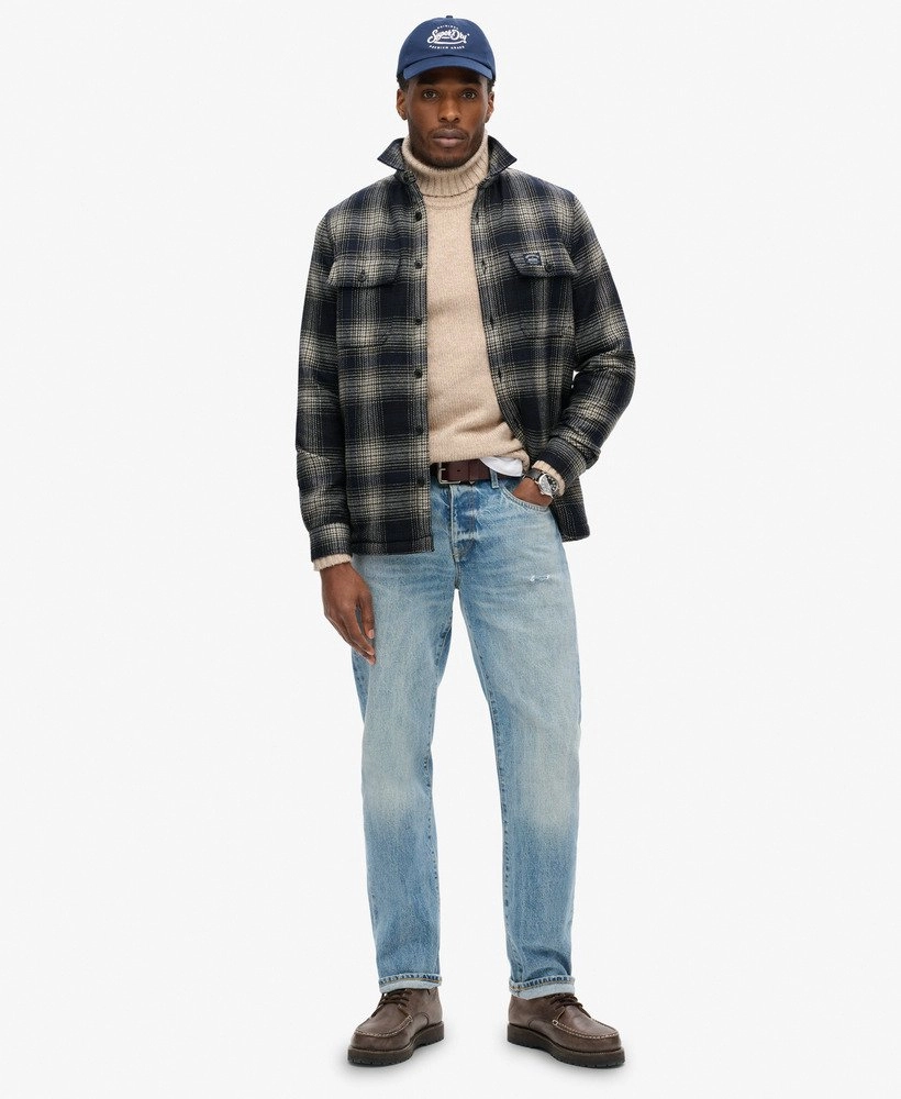 Wool Miller Overshirt | Over Ombre Navy