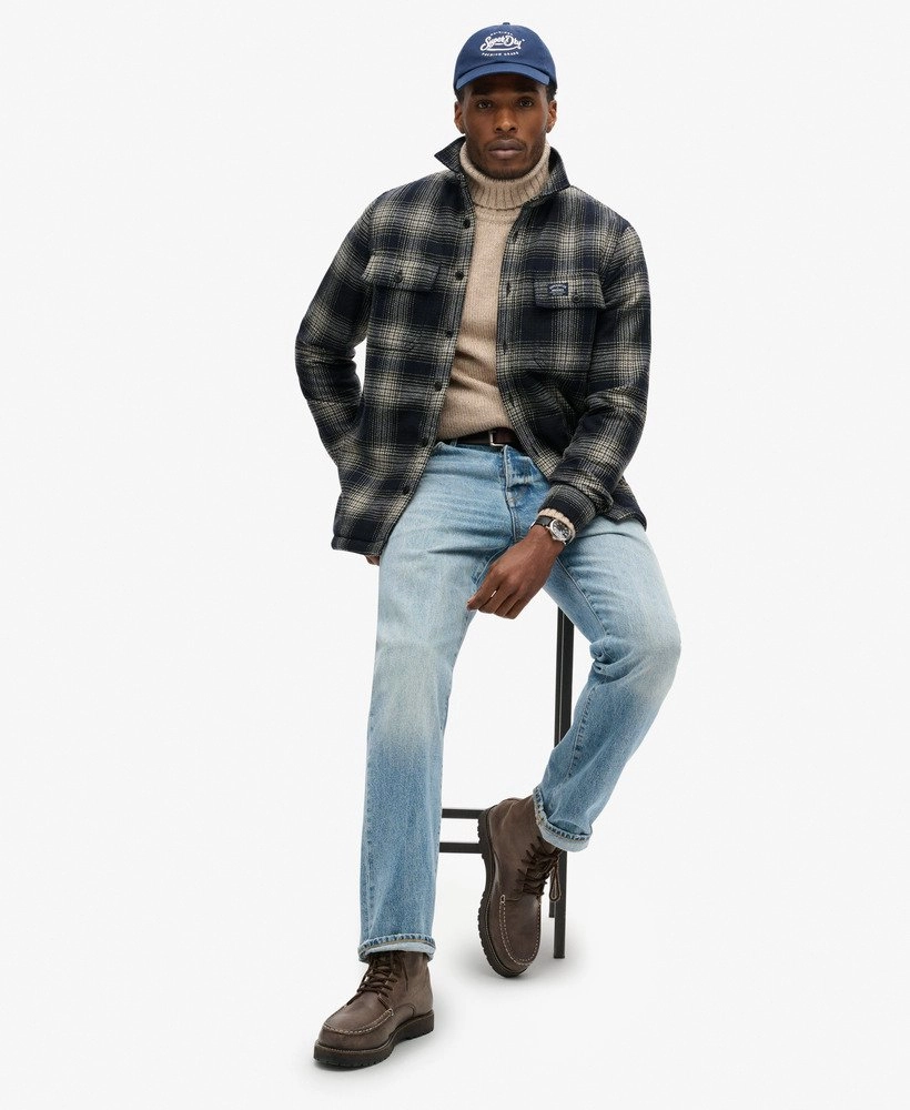 Wool Miller Overshirt | Over Ombre Navy