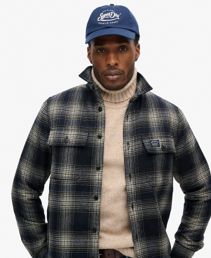 Wool Miller Overshirt | Over Ombre Navy