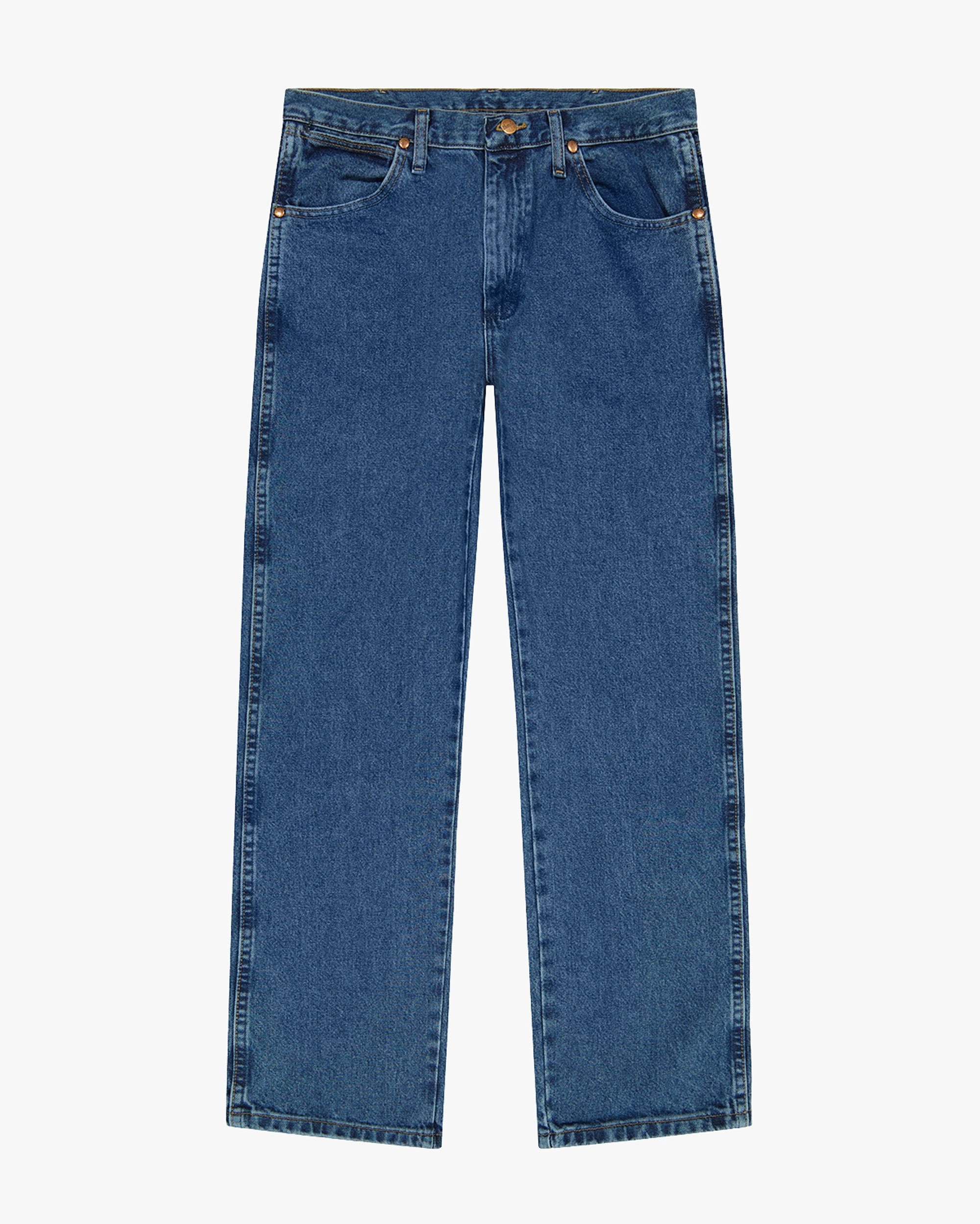 Wrangler 13MWZ Original Cowboy Cut Mens Jeans - Stonewashed