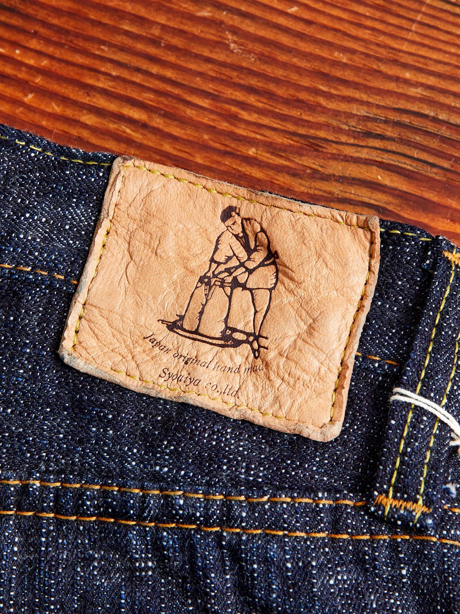 WSB-005 Double Slub 16oz Rinsed Selvedge Denim - Slim Straight Fit