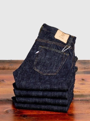 WSB-013 Double Slub 16oz Rinsed Selvedge Denim - Slim Tapered Fit