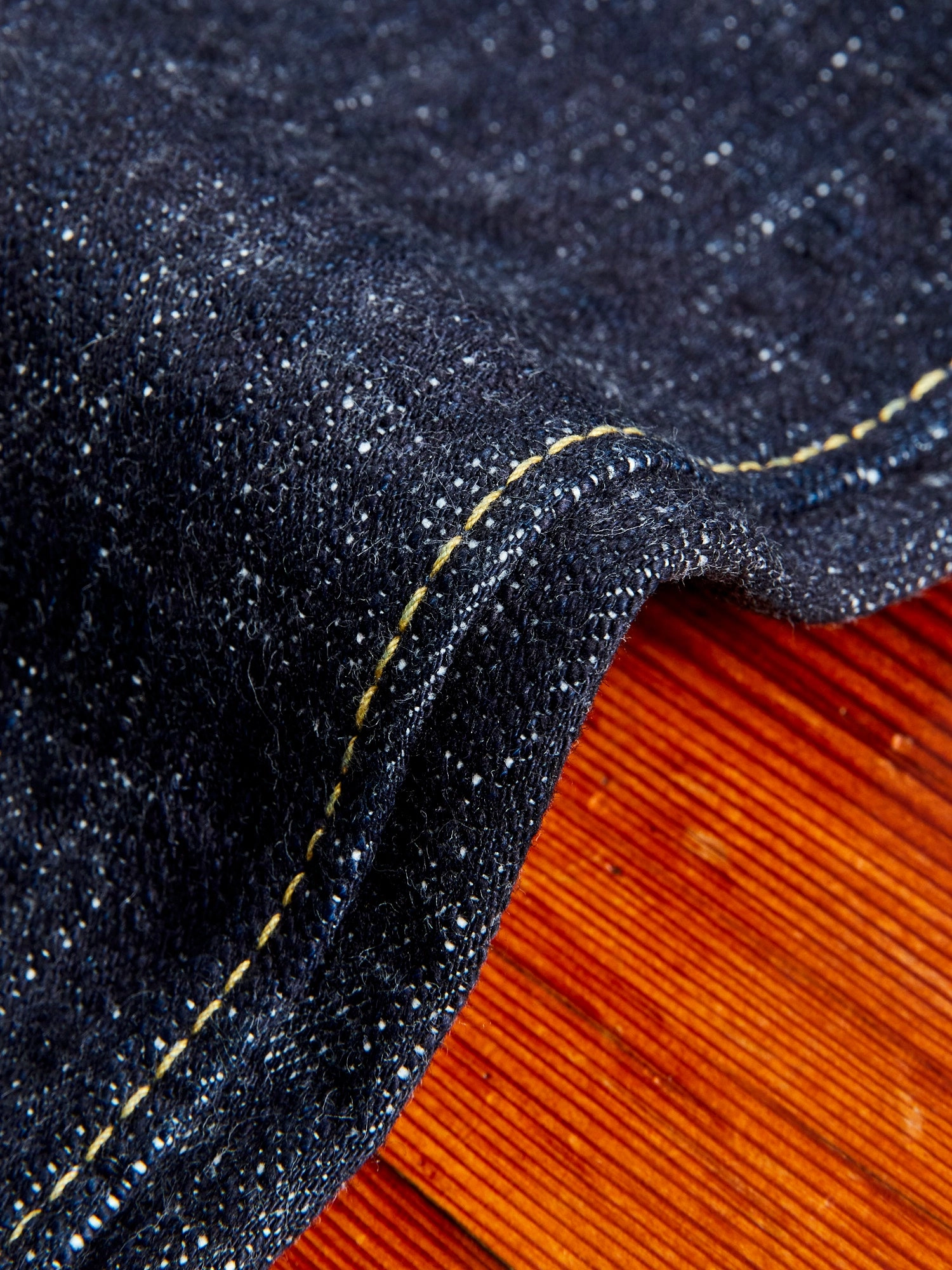 WSB-013 Double Slub 16oz Rinsed Selvedge Denim - Slim Tapered Fit