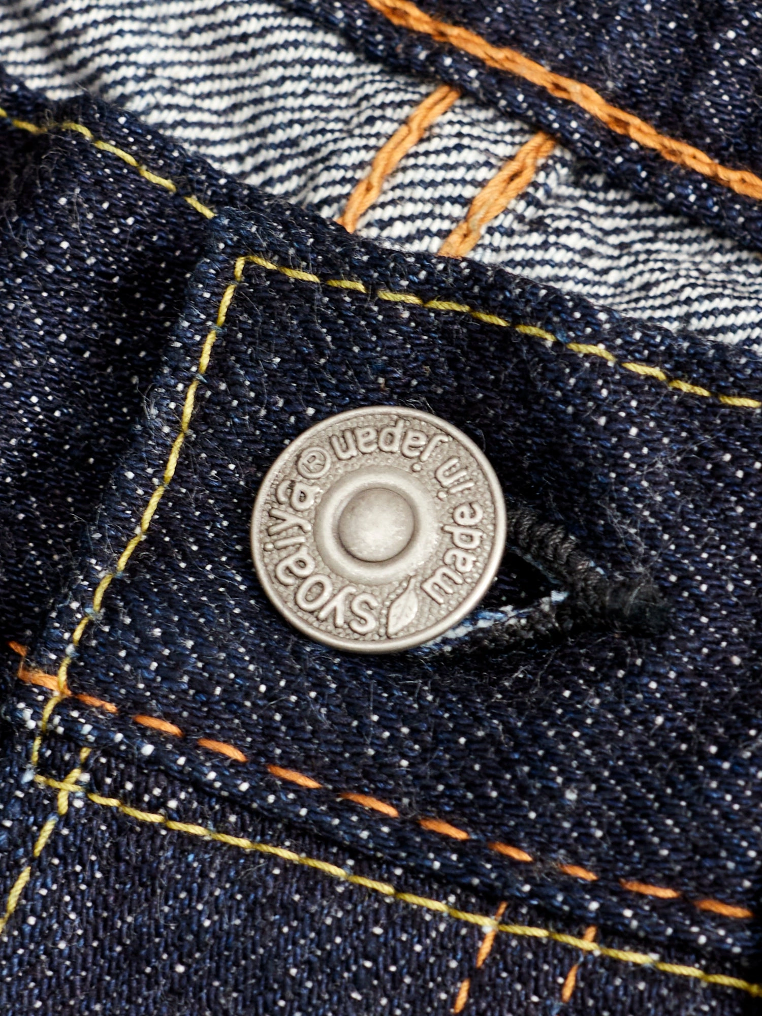 XX-013 14oz Rinsed Selvedge Denim - Slim Tapered Fit