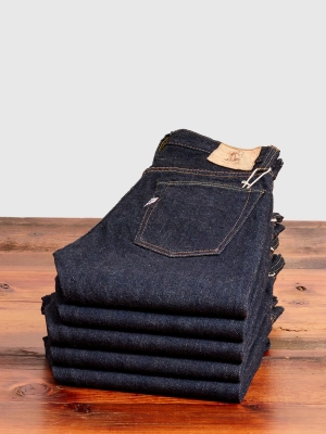 XX-013 14oz Rinsed Selvedge Denim - Slim Tapered Fit