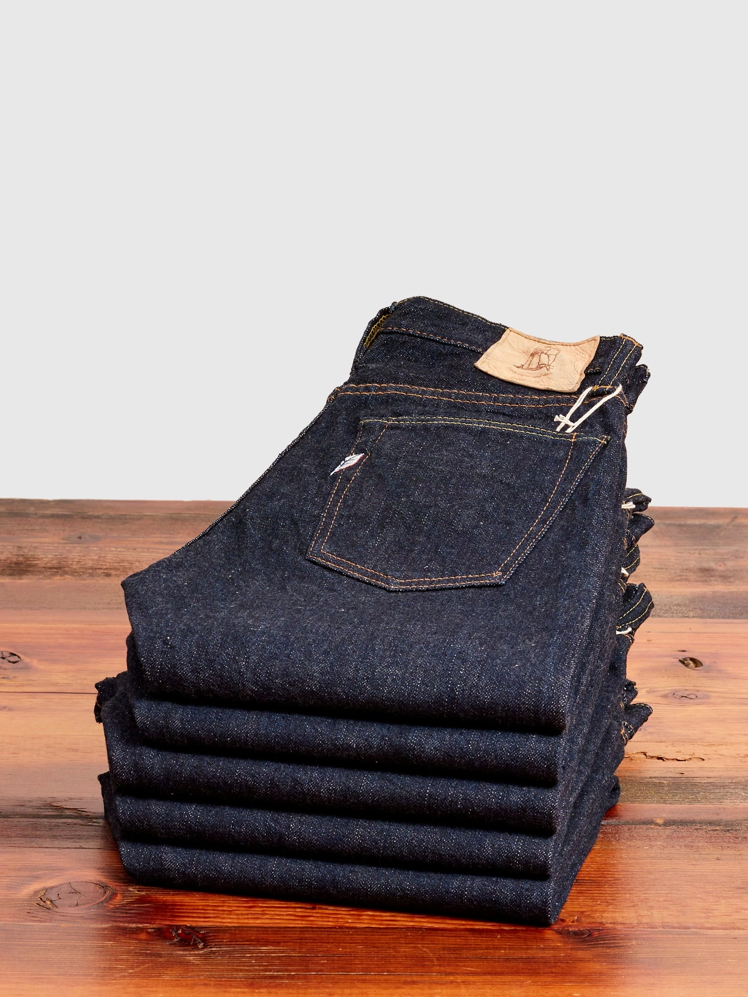 XX-013 14oz Rinsed Selvedge Denim - Slim Tapered Fit