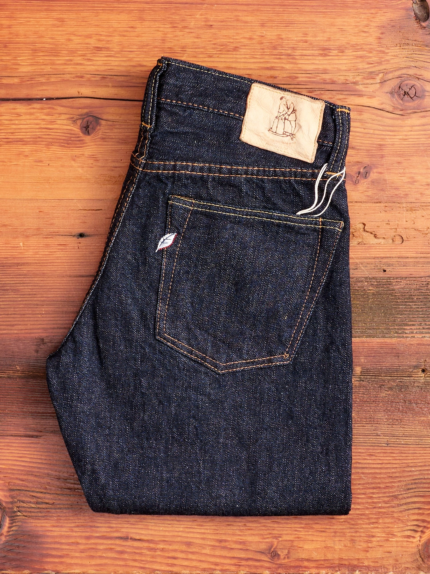 XX-013 14oz Rinsed Selvedge Denim - Slim Tapered Fit