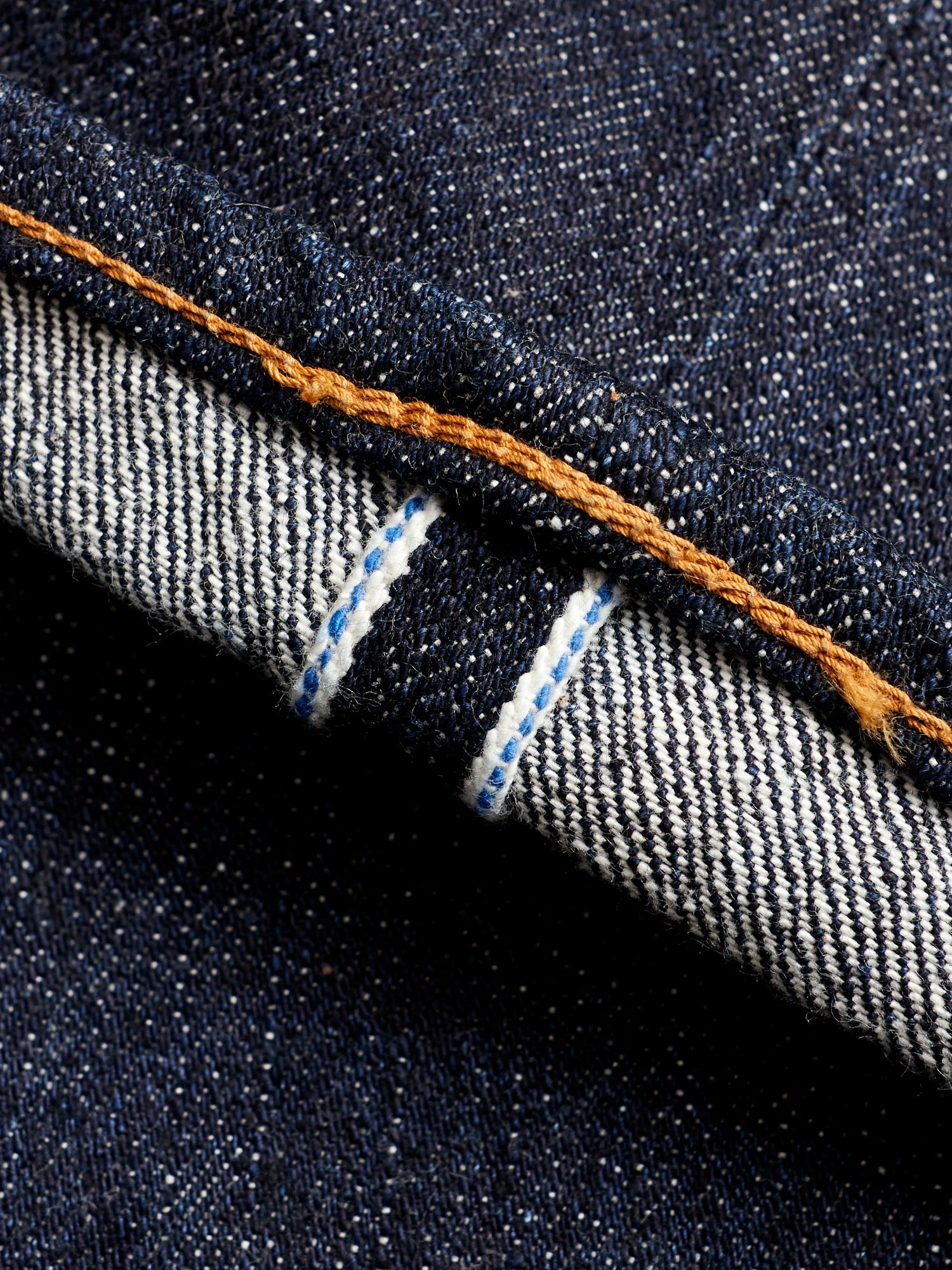 XX-013 14oz Rinsed Selvedge Denim - Slim Tapered Fit