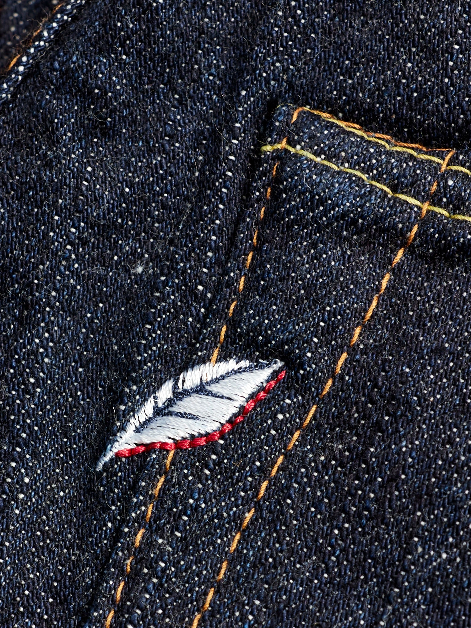 XX-013 14oz Rinsed Selvedge Denim - Slim Tapered Fit
