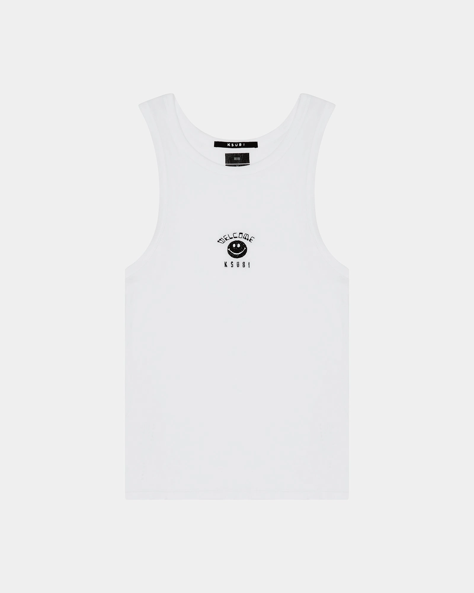 ZINE DEBUT SINGLET WHITE